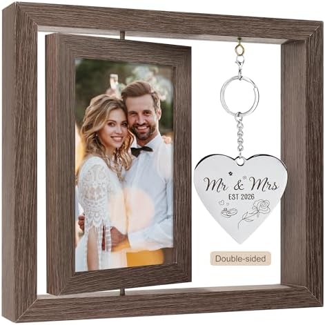 Wedding Gifts for Couples Personalized Wedding Gifts for Newlyweds Gift Wedding Picture Frame Mr and Mrs Wedding Presents for Newlyweds Bridal Shower Gift for Bride