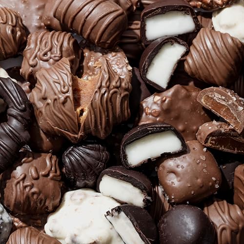 Chocolate Gift Basket – Gourmet Holiday Snack Gift Box Idea in Keepsake Tin – Men, Women, Corporate, Food Set- Bonnie and Pop