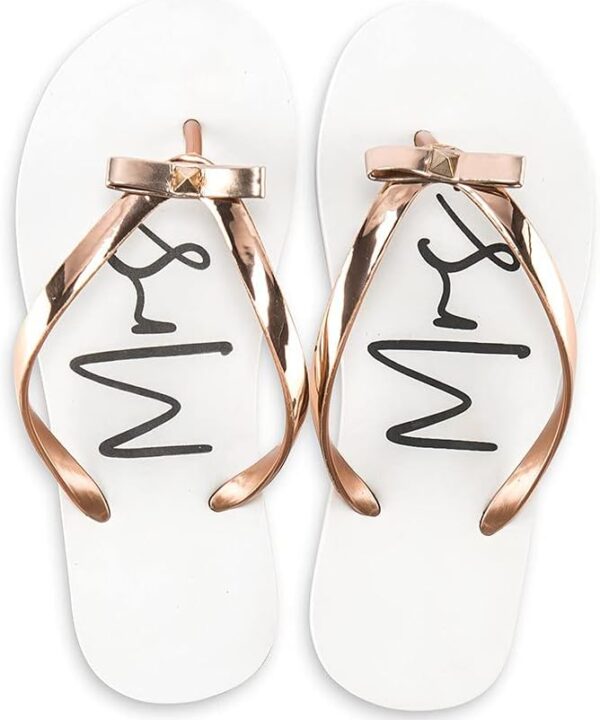 WEDDINGSTAR womens Flip-flop