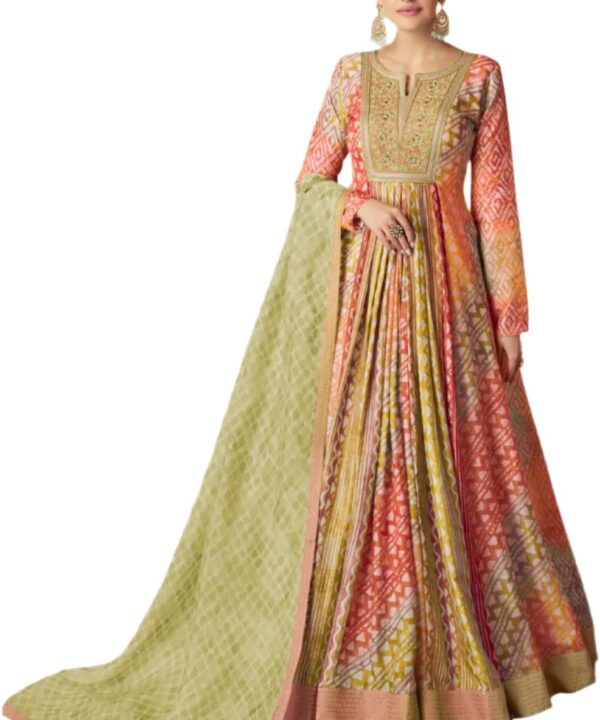Indian Ready to Wear Pakistani Designer Dresses Wedding Wear Anarkali Gown Suits