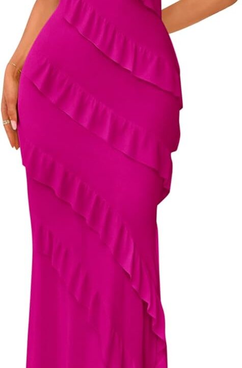 BTFBM Spring Dresses for Women 2026 Spaghetti Strap Bodcyon Solid Cocktail Wedding Guest Dress Summer Fashion Clothing