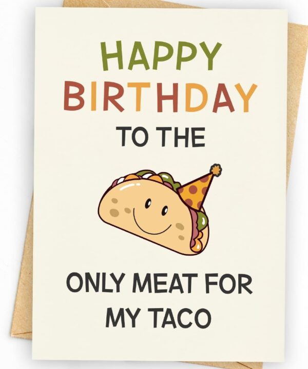 WowBefun Husband Birthday Card | Birthday Decorations for Men | Funny Birthday Card & Gift for Husband, Men, Boyfriend, and Him | Happy