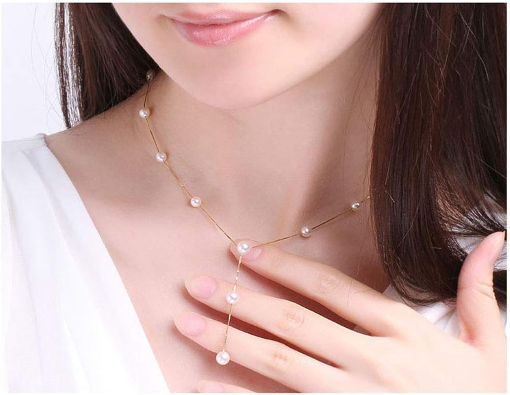 Shegirl Bridal Necklace Earring And Bracelet Set Faux Pearl Jewelry Set for Women Wedding Bridal Jewelry