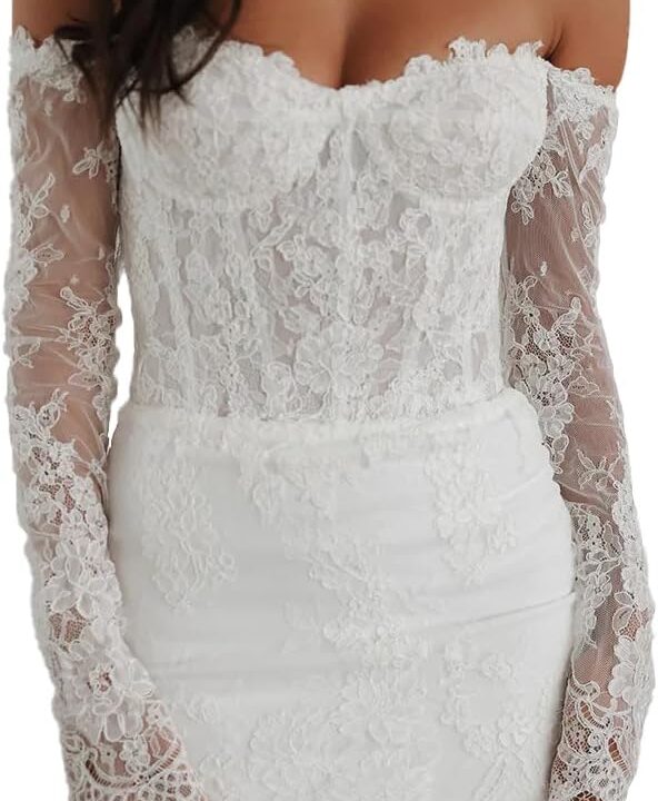 Cudiew Short Wedding Dresses for Women Mini Bridal Dress for Bride Corset Wedding Reception Gowns 2025