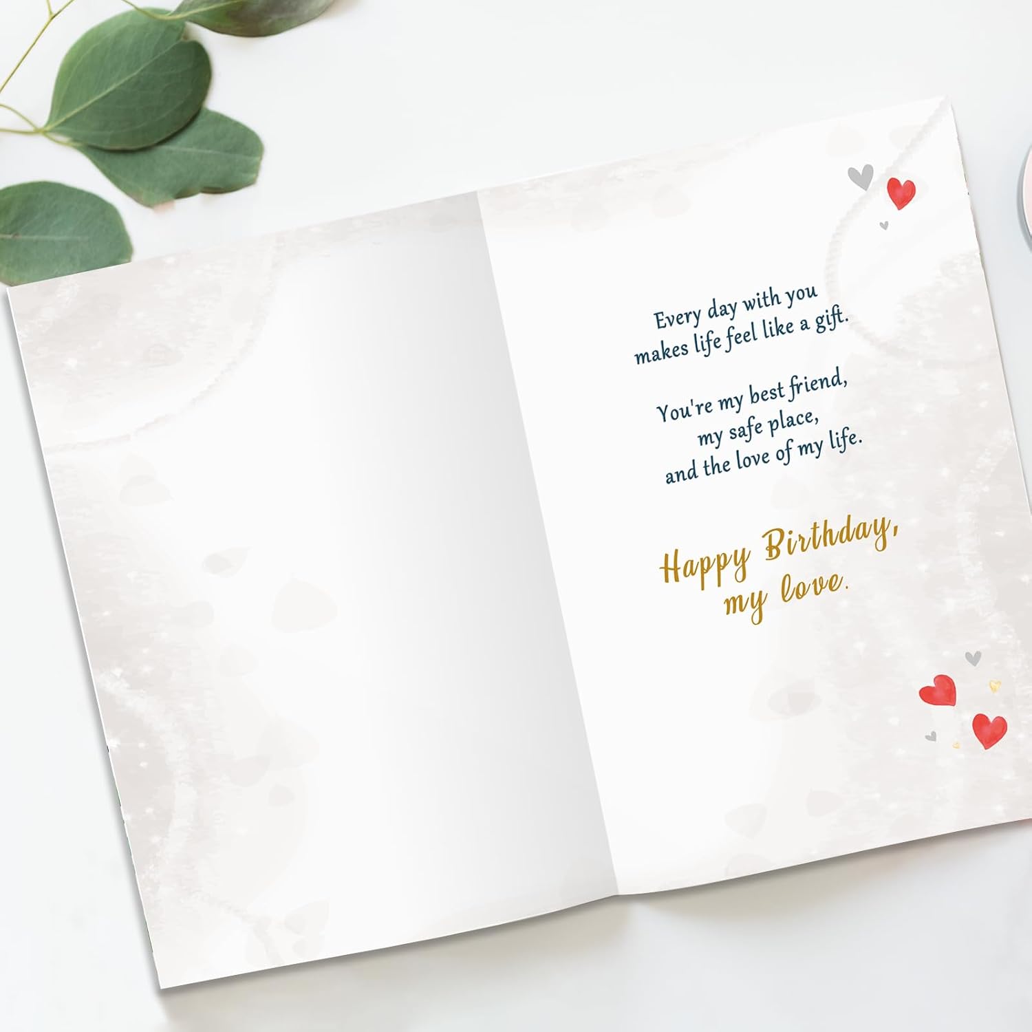Beixian Funny Birthday Card Gifts for Husband from Wife, Happy Birthday Decorations for Men-8×5.3 Inches, Double-Sided