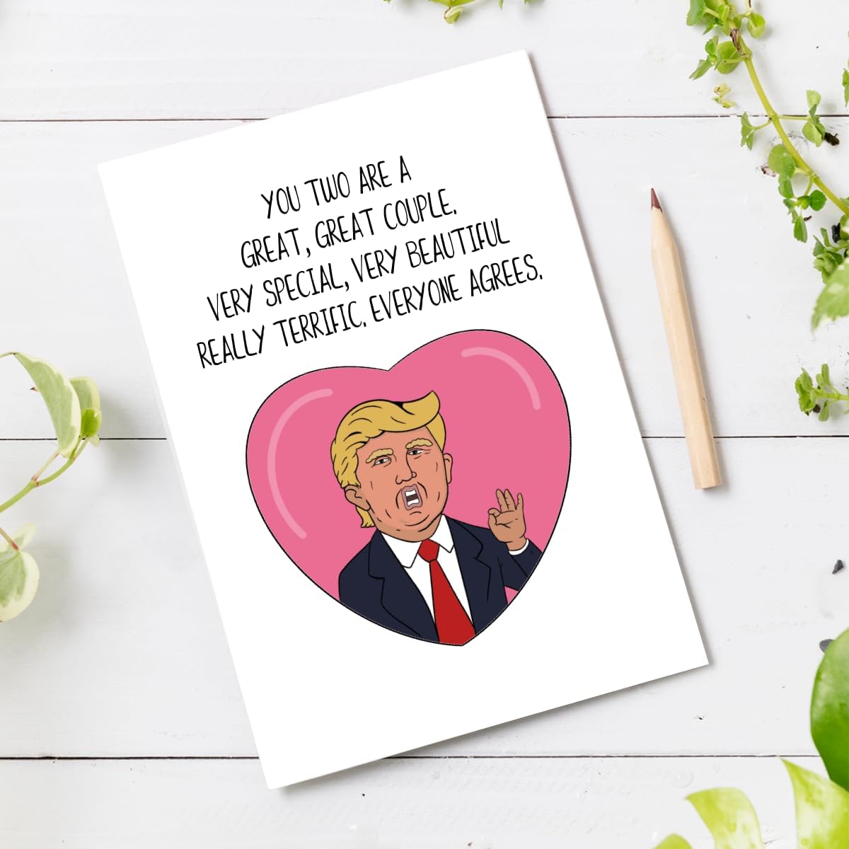 Funny Wedding Card for Friend, Wedding Gift, Humor Bridal Groom Shower Card, Wedding Congratulations Card, Engagement Card for Couple, Wedding Congrats Card for Bride Groom