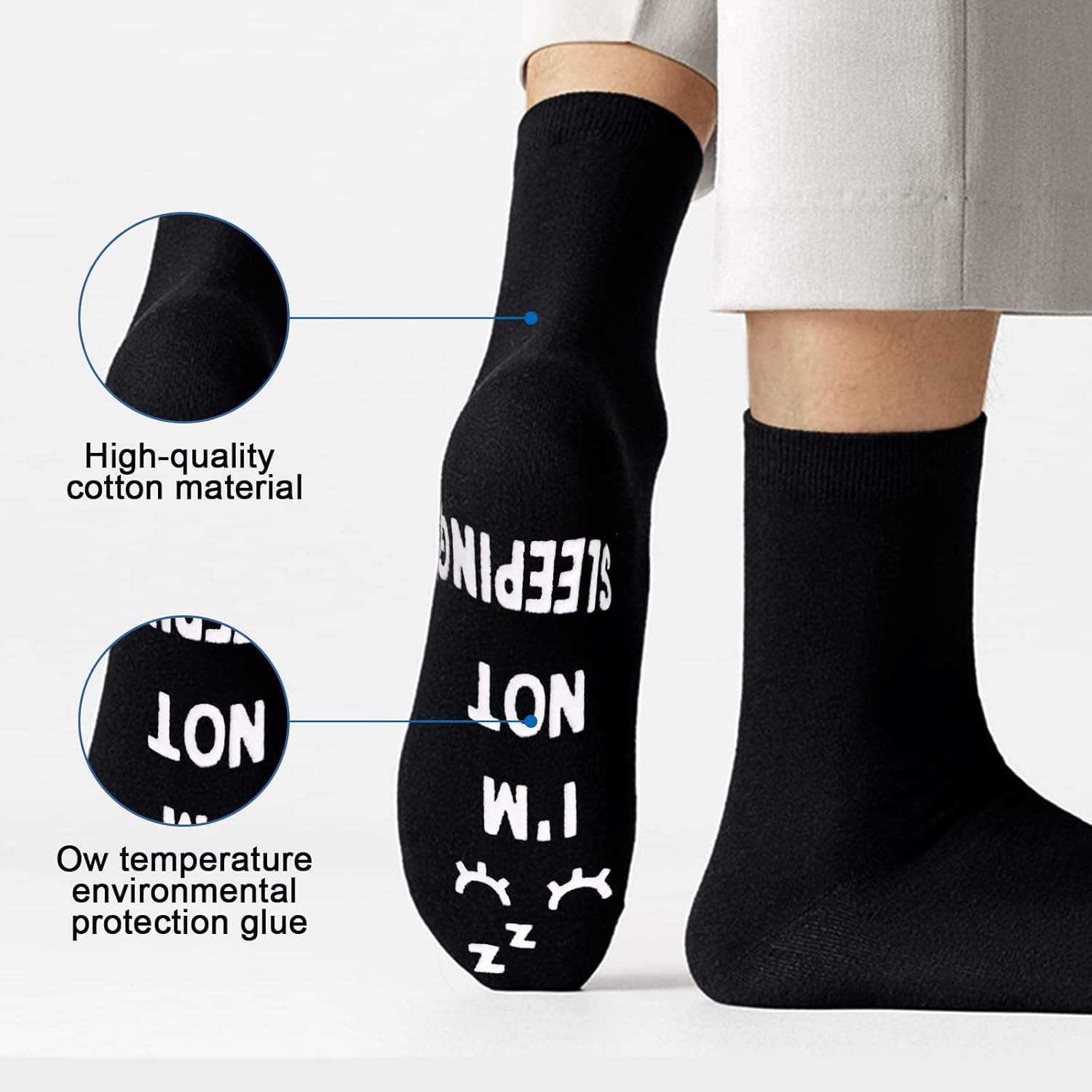 FilmHoo Birthday Gifts for Men Dad Valentines Day Gifts for Him Fathers Day Dad from Wife, Easter Mens Funny Socks