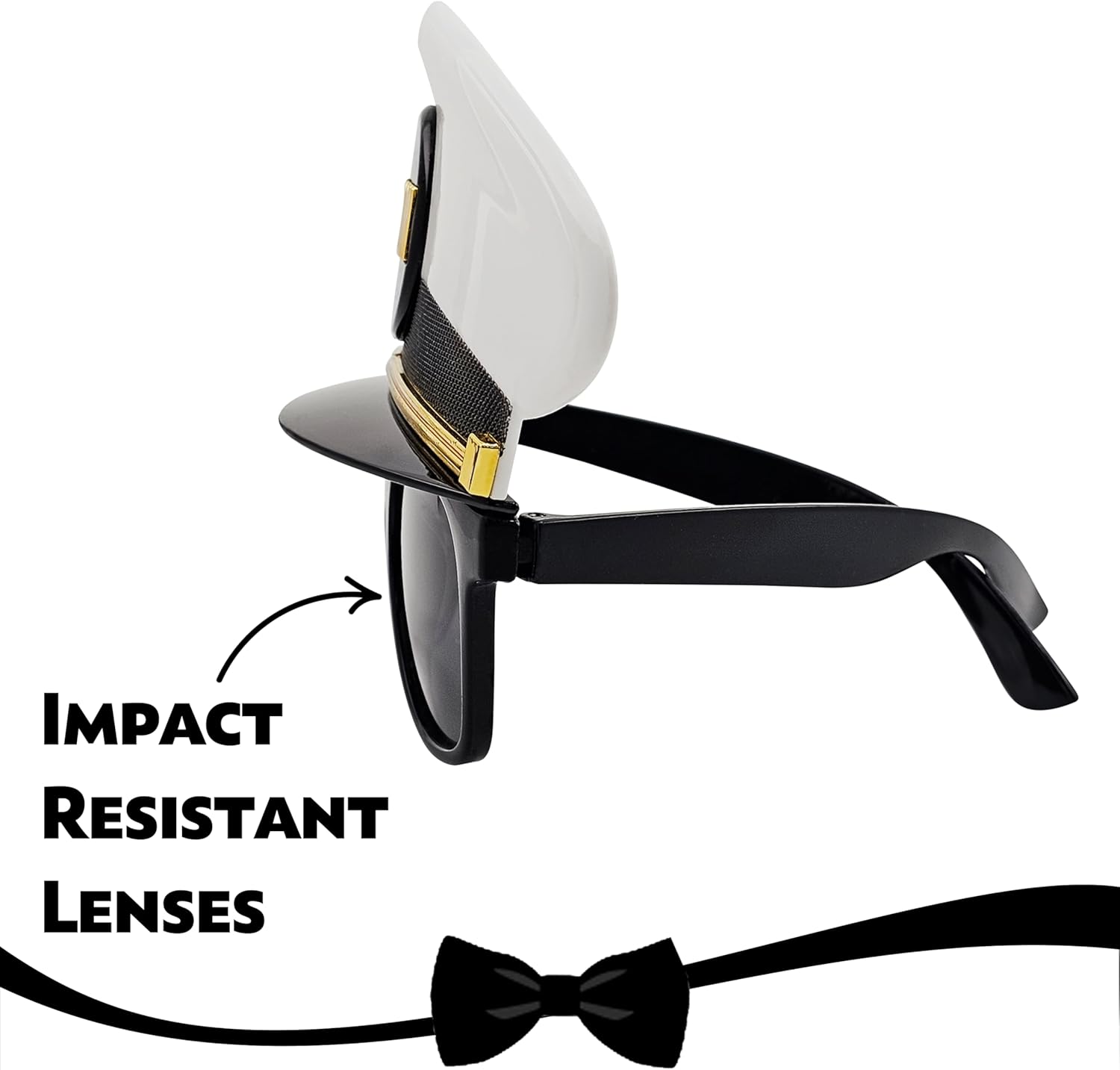 Sun-Staches Bride or Groom Wedding Sunglasses | Honeymoon, Shower, Bachelor Party | UV400 | One Size Fits Most