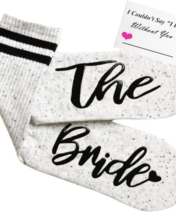 PAIXUN Bridesmaid Gifts For Women Wedding Gifts Proposal Set Bachelorette Party Favors Decorations Bride Socks
