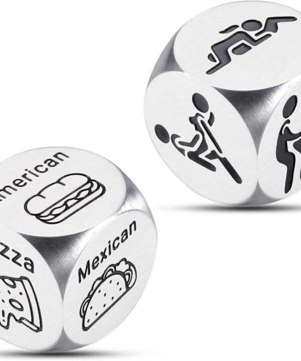 1st Year Anniversary, 1st Anniversary Wedding Gift for Him, Food Dice, Paper Anniversarys Couple Gifts, 1 Year Dating Gifts for Her