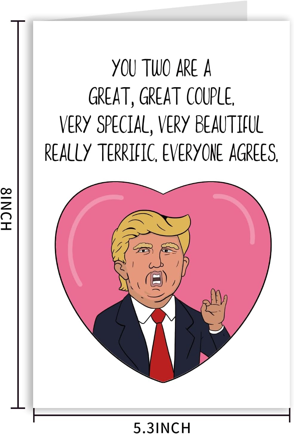 Funny Wedding Card for Friend, Wedding Gift, Humor Bridal Groom Shower Card, Wedding Congratulations Card, Engagement Card for Couple, Wedding Congrats Card for Bride Groom