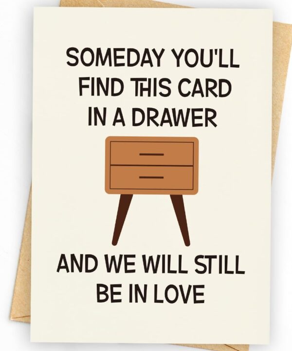 WowBefun Funny Birthday Card & Gifts for Husband Boyfriend Him, Happy Anniversary Card & Gifts, Valentine Day