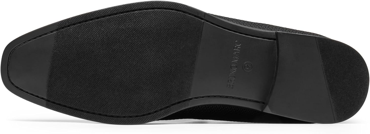 Bruno Marc Mens Loafers Dress Shoes Slip-on Formal Tuxedo Shoes