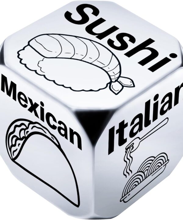 Allpeak Valentine's Day Gifts for Him Her, 0.67", Funny Galentines Day Gifts for Women Men Adults, Girlfriend Boyfriend Wife Husband Couple Anniversary Date Night Birthday Wedding, Role Playing Dice