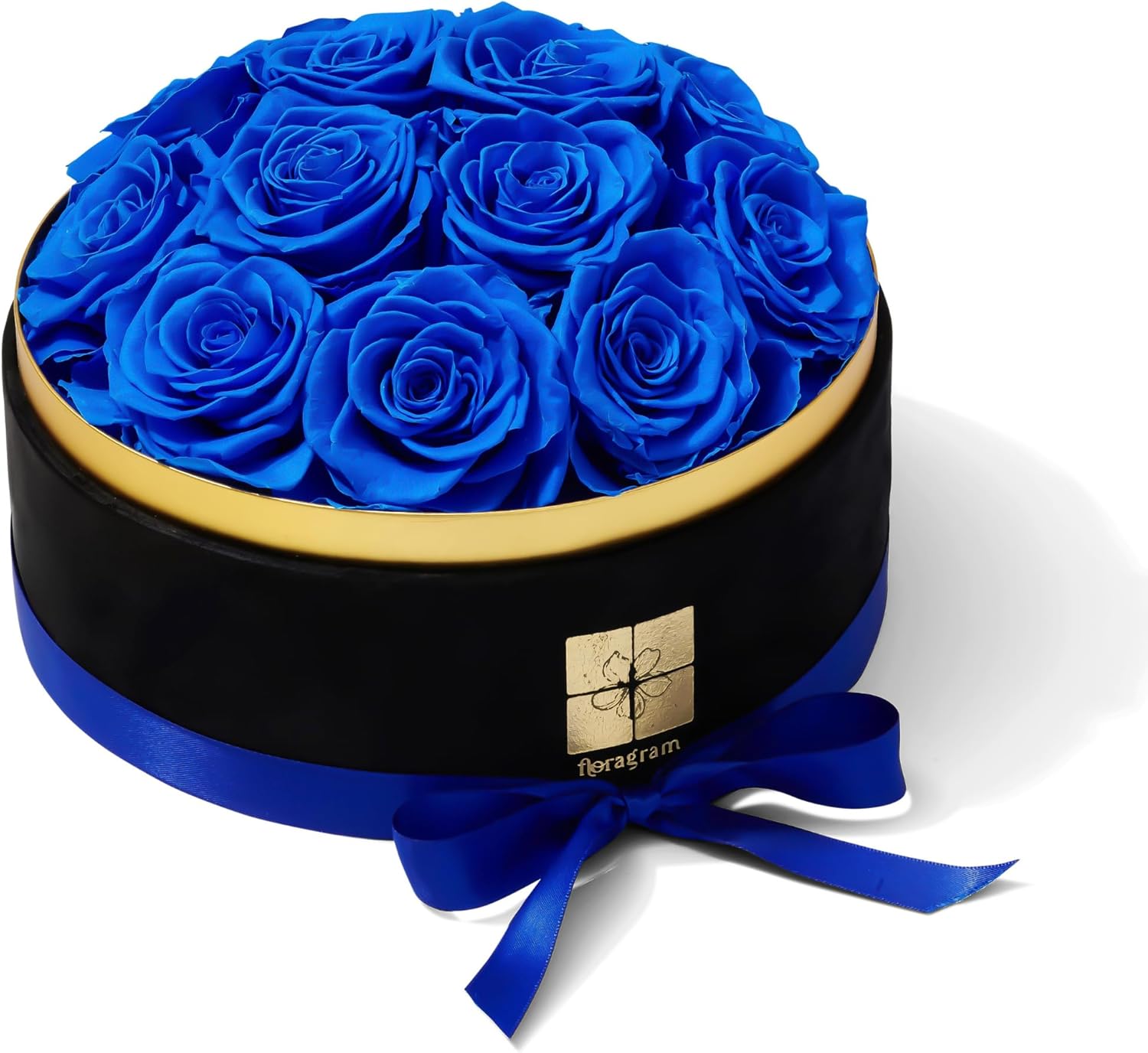 Preserved Real Roses Gift Box for Women by Floragram Eternal Flowers Dome with Velvet Box Birthday, Anniversary & Graduation Gifts Flowers for Delivery Prime Regalos para Mam