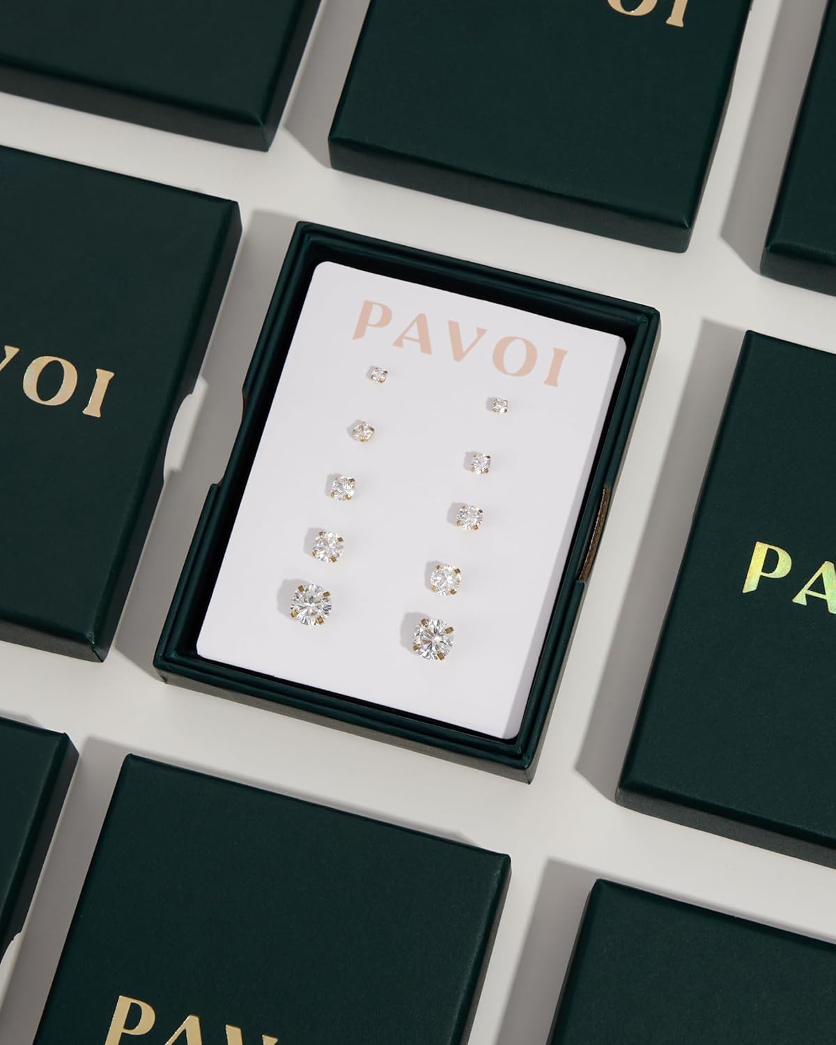 PAVOI 14K Gold Plated Pendant Necklace for Women | Two Distinct Rondelle Pendants with Cubic Zirconia | Sliding Chain Pendant | Trendy Fashion Jewelry