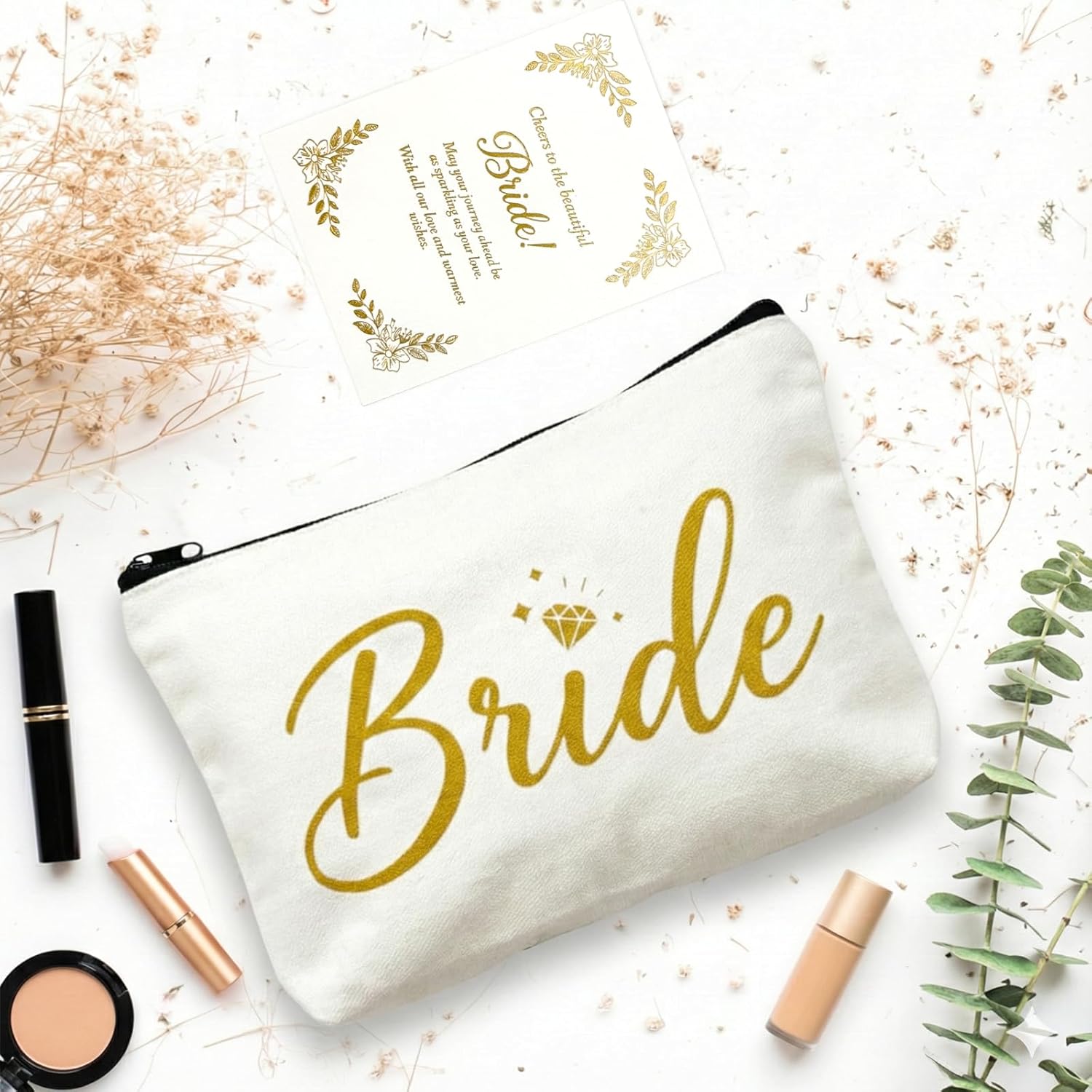 Bridal Shower Gifts For Bride To Be Gift Sets, Bride Gifts For Bachelorette Party, Unique Wedding Engagement Gift Box For Her Wifey Future Mrs With Bridal Accessories Cup