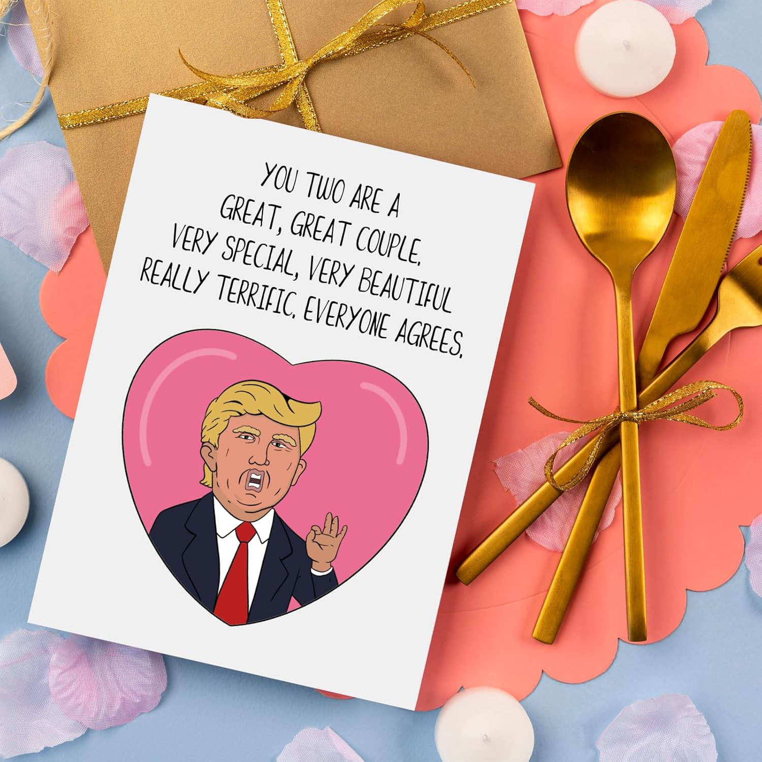 Funny Wedding Card for Friend, Wedding Gift, Humor Bridal Groom Shower Card, Wedding Congratulations Card, Engagement Card for Couple, Wedding Congrats Card for Bride Groom