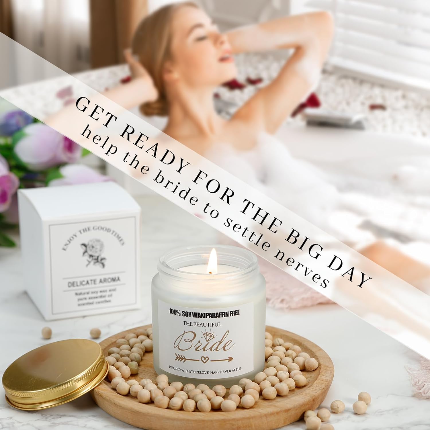 XGCYZYD Bride To Be Gifts Box,Bridal Shower Gifts,Bachelorette Gift for Bride, Bachelor Party souvenirs,Wedding Gift Engagement giftware for Her,Fiance giftware for Women,Future Mrs Newly Engaged