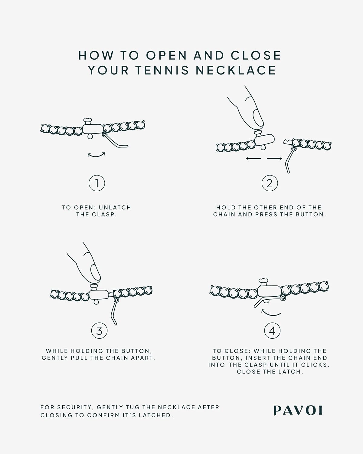 PAVOI 14K Gold Plated Graduated Tennis Necklaces for Women – Cubic Zirconia Tennis Necklace for Brides & Bridesmaids – Simulated Diamond Chain Trendy Wedding Jewelry