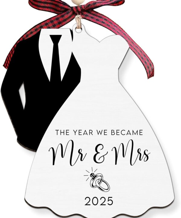 Wedding Gifts - Mr and Mrs Gifts - Wedding Gift for Couples 2025, Bride, Future Mr and Mrs - Bridal Shower Bride Gift Ideas (2 Side)