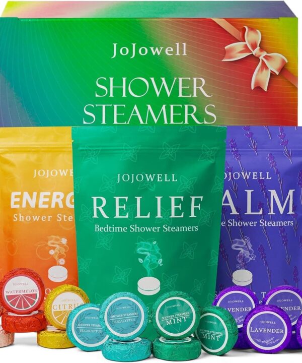 Shower Steamers Aromatherapy - 18 Pack Birthday Gifts for Women, Self Care, Valentines Day Gifts for Her Him Women Men Mom Wife Teens, Galentines Gift Set Relaxation Home SPA