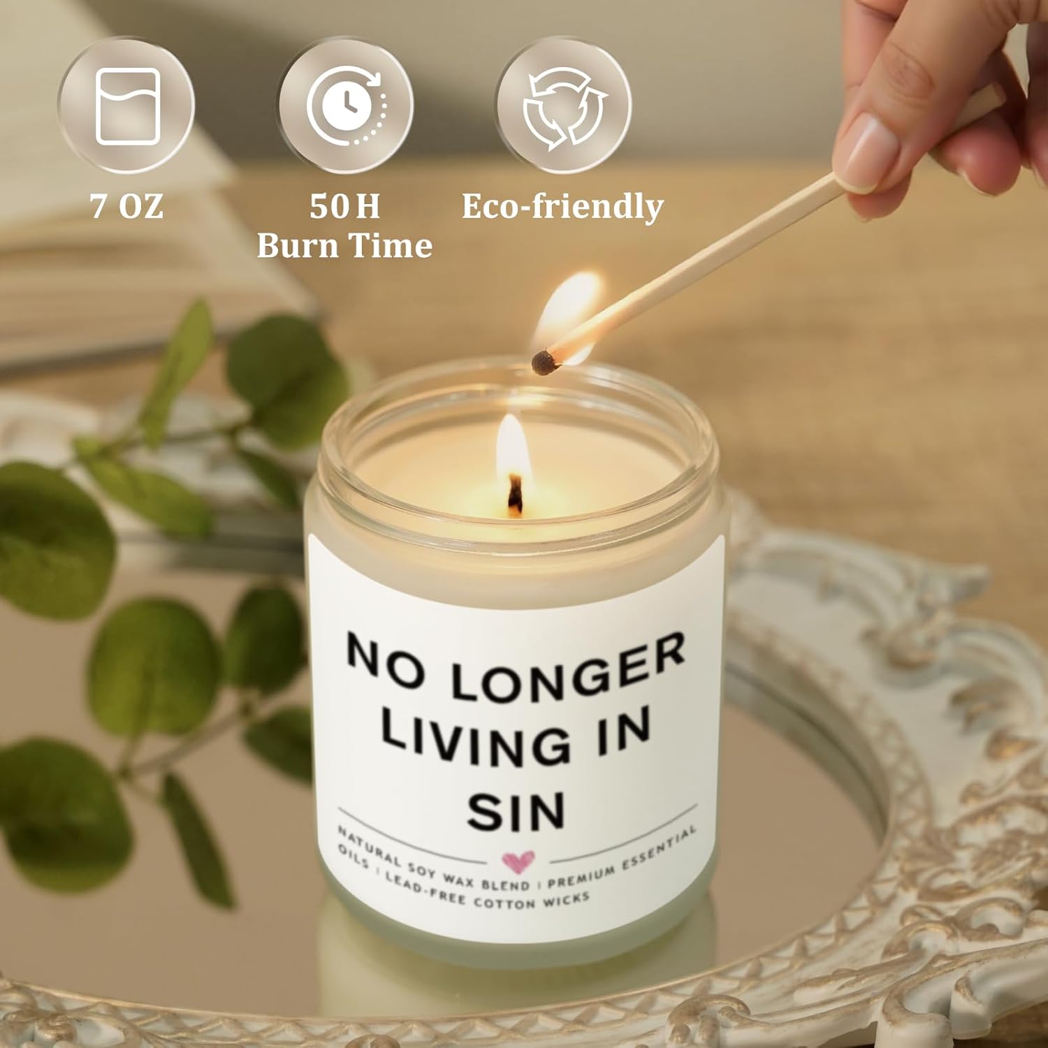 Wedding Gifts for Newlyweds Valentines Gift, Engagement Gifts for Couples Newly Engaged, Funny Gay Friend Couples Present, Bride and Groom Gift, Bride to be Candle