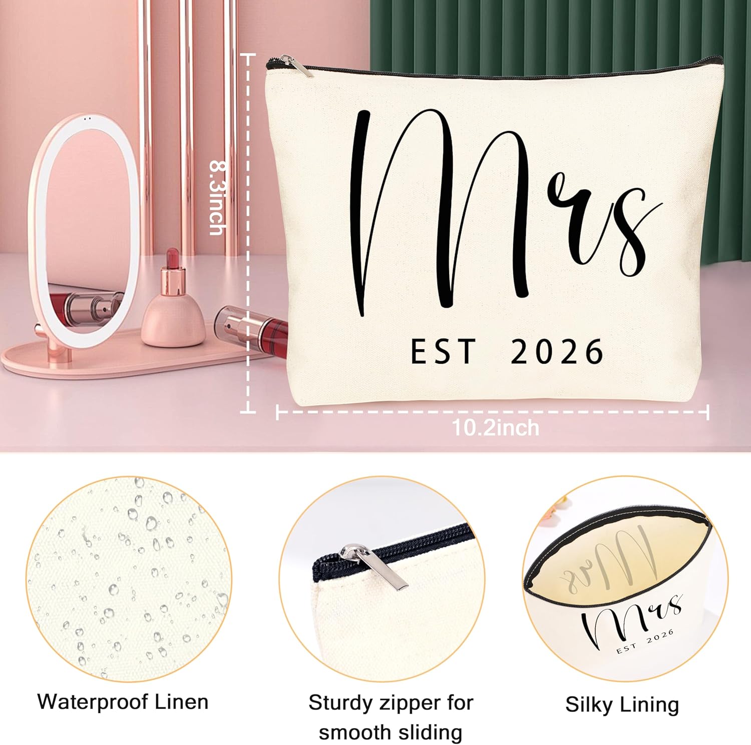 Bridal Shower Gifts for Bride To Be Gift Bride Gifts for Bachelorette Party Engagement Wedding Gift for Couples Brides Just Married Wifey Future Mrs 2026