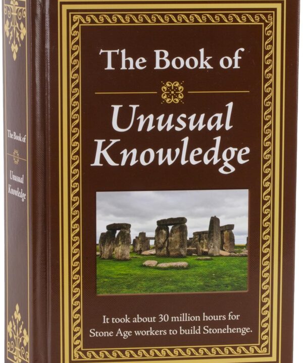 The Book of Unusual Knowledge: Big Book of Fascinating Facts & Information | Hardcover Gift for Trivia Buffs, Curious Minds, Adults, Dad & Knowledge Seekers