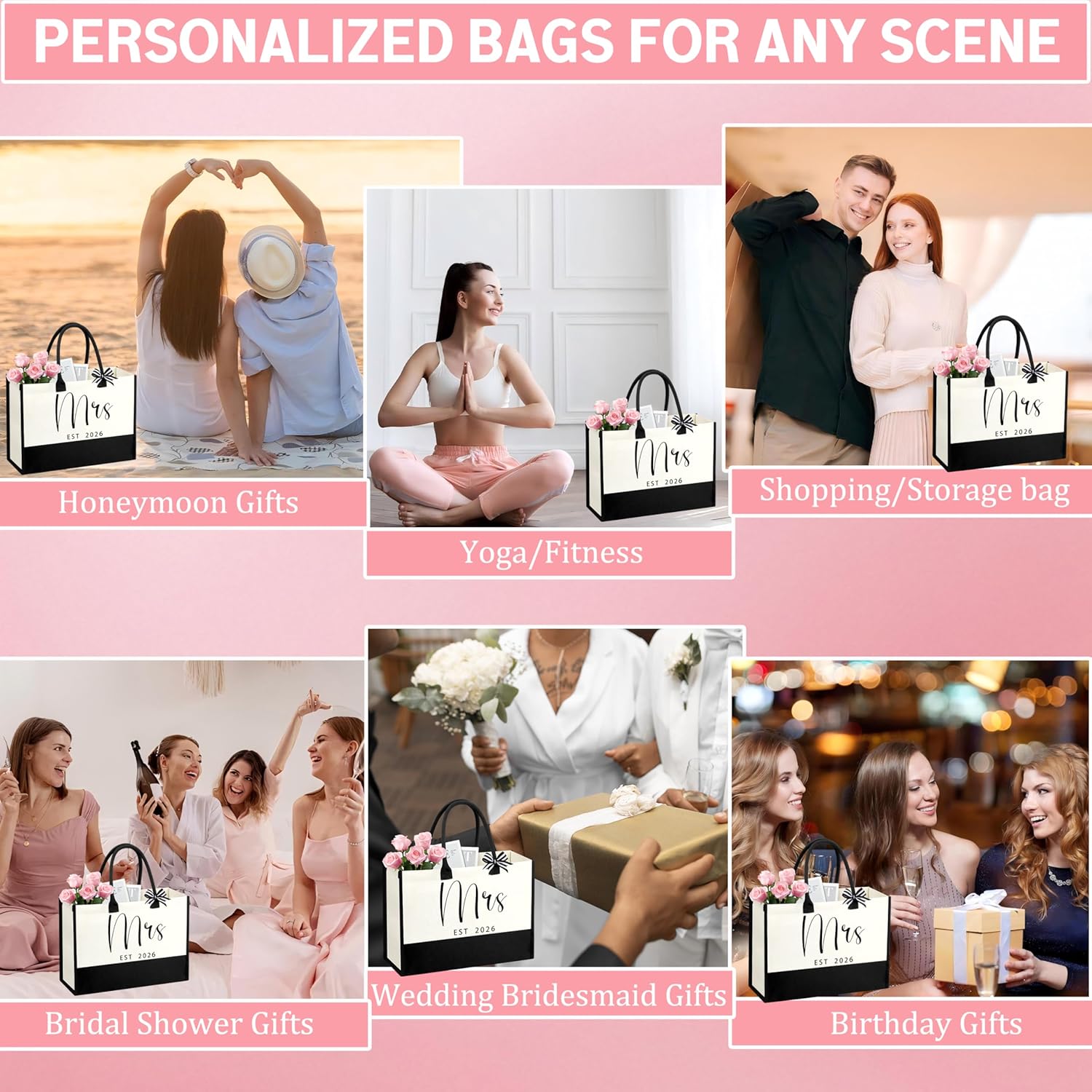 Bridal Shower Gifts for Bride To Be Gift Bride Gifts for Bachelorette Party Engagement Wedding Gift for Couples Brides Just Married Wifey Future Mrs 2026