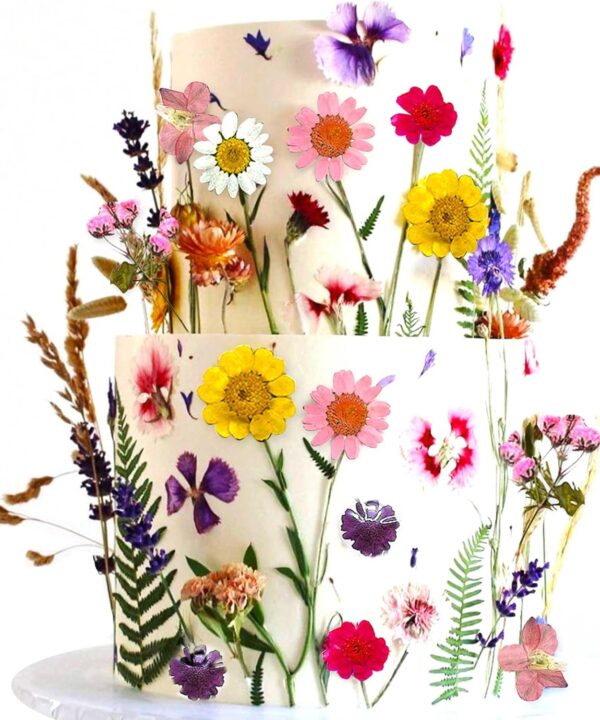 JeVenis Wildflower Cake Toppers Wildflower Decor Baby In Bloom Baby Shower Cake Toppers for Women Birthday Bridal Shower Wedding Party Decoration