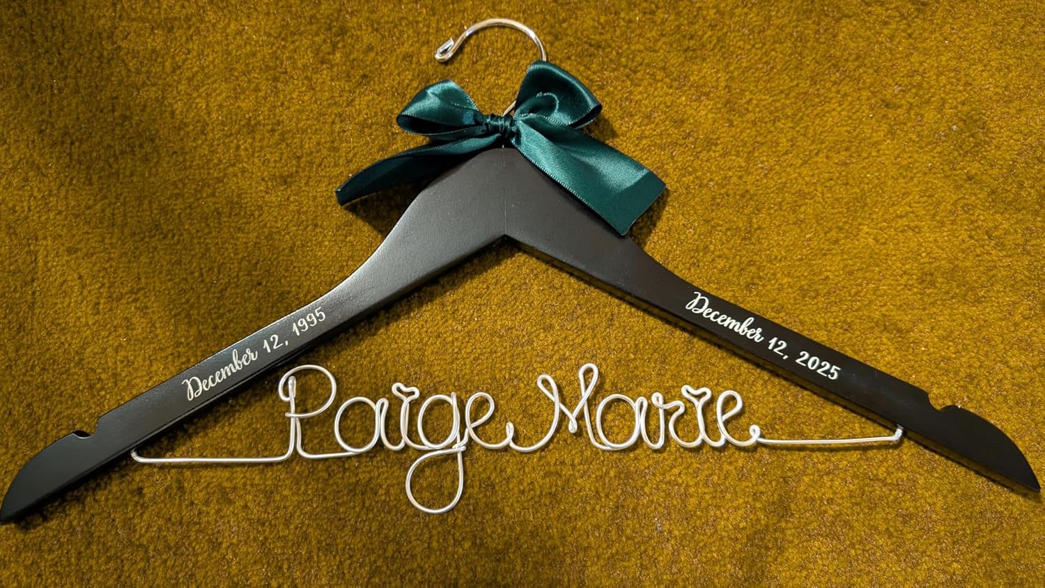 Personalized Bridesmaid Gift, Bridal Hanger, Bridal Shower Gift, Bachelorette Party, Custom Wedding Hanger Bride Gift, Gift for Bride