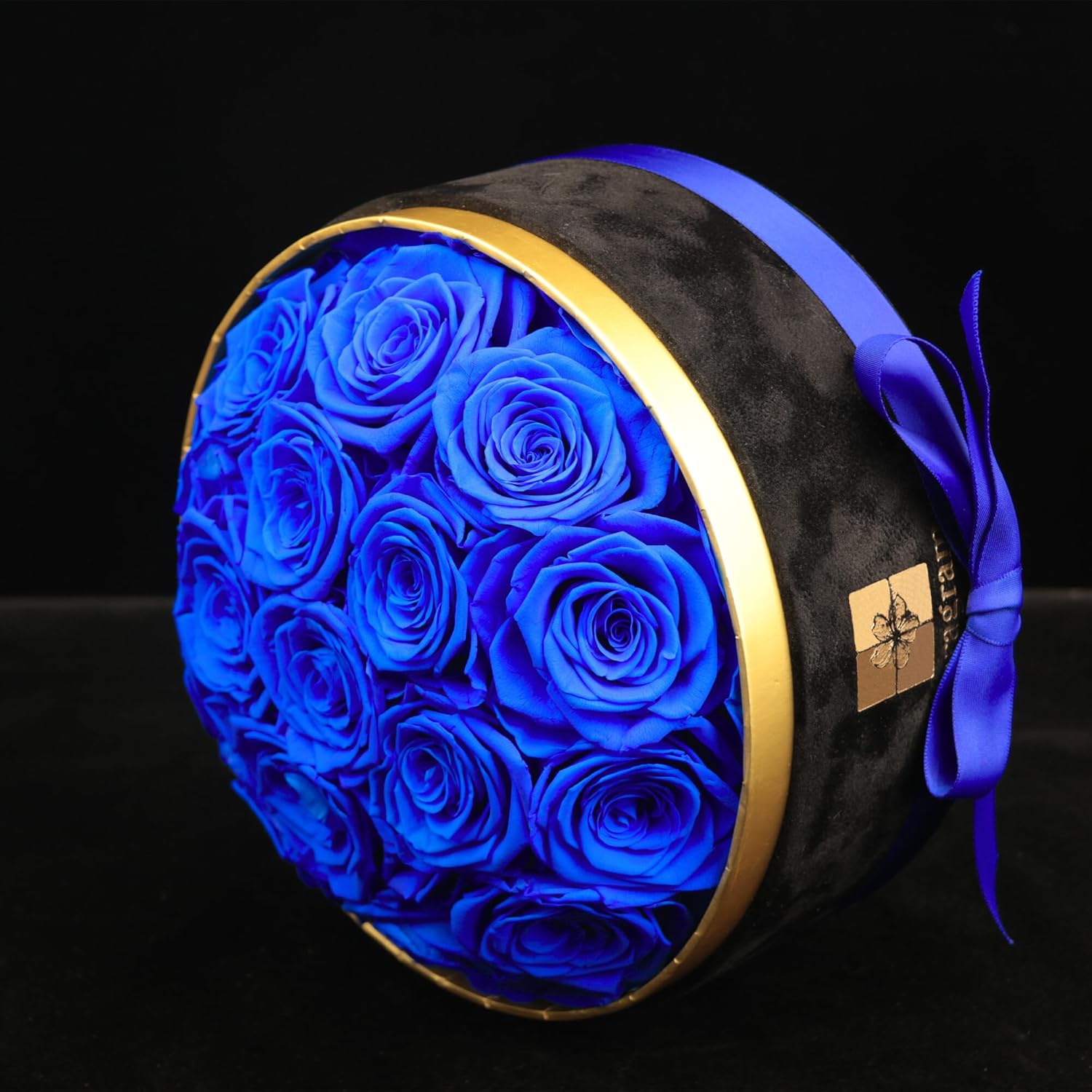 Preserved Real Roses Gift Box for Women by Floragram Eternal Flowers Dome with Velvet Box Birthday, Anniversary & Graduation Gifts Flowers for Delivery Prime Regalos para Mam