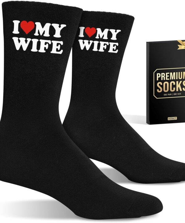 VICRAZY Valentine's Day Gifts for Him, Men, Husband, Boyfriend - Wedding gift- Funny Gifts for Dad, Mom, Grandpa & Sister