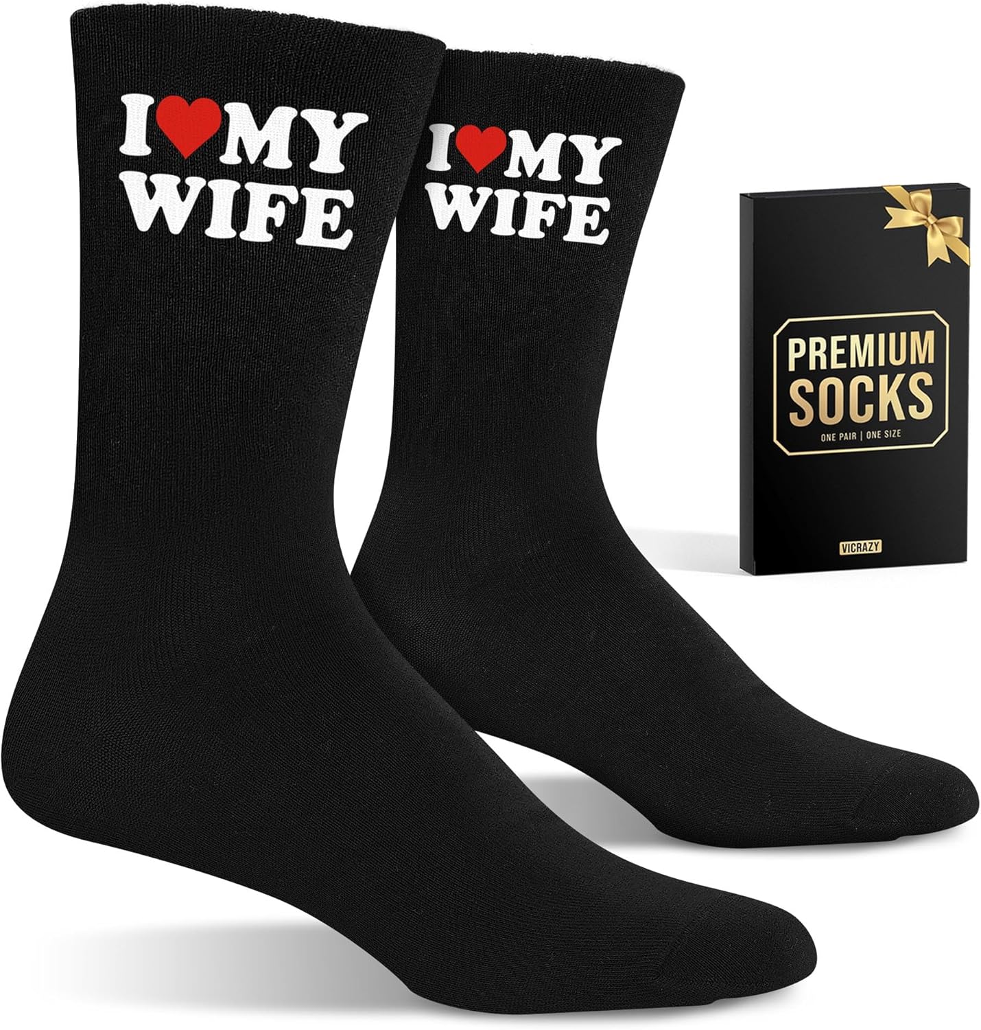 VICRAZY Valentine's Day Gifts for Him, Men, Husband, Boyfriend - Wedding gift- Funny Gifts for Dad, Mom, Grandpa & Sister