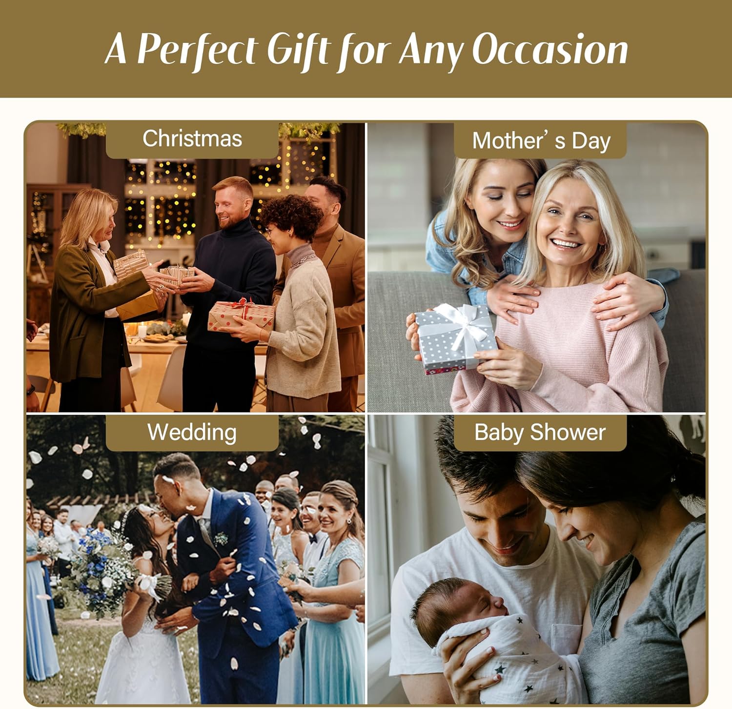 Synovana Romantic Aged Gold 4×6 Picture Frame with Lovebirds Vintage-Style Metal Photo Frame for Cherished Memories and Meaningful Gifts