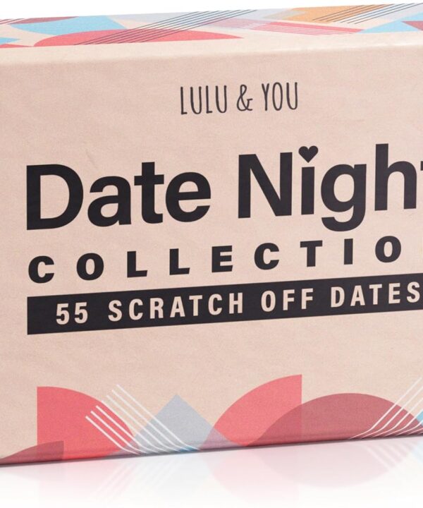 Lulu & You 55 Scratch Off Date Night Ideas for Couples - Have Fun with Our Date Night Cards - Wedding Gift & Bridal Shower Gift Idea - Appropriate for All Audiences