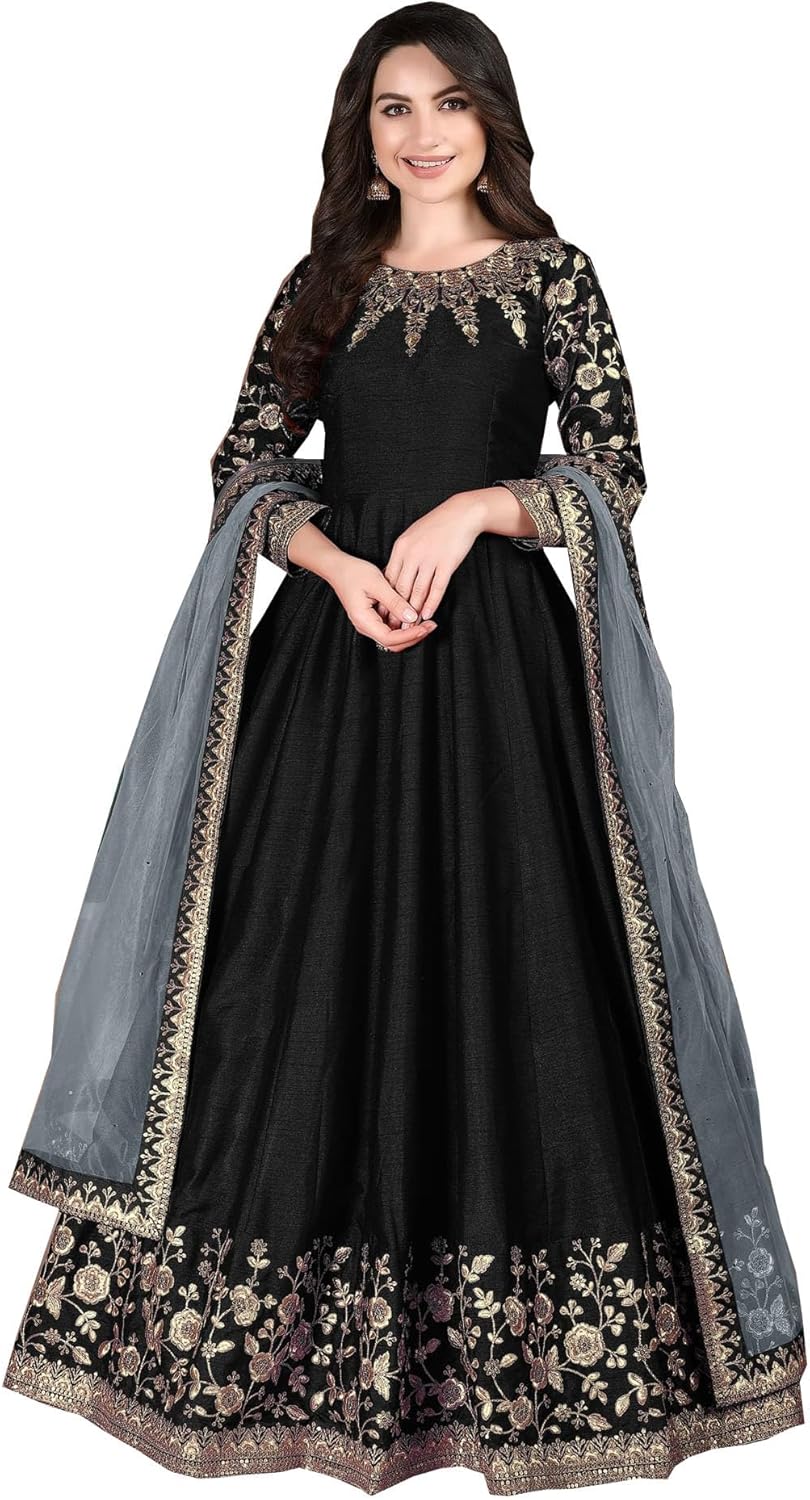 Indian Reception Wear Anarkali Gown Suits Pakistani Eid Sepcial Traditional Anarkali Gown Dress