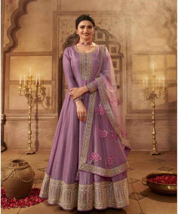 Indian/Pakistani Designer Ready to Wear Salwar Kameez Long Gown Style Anarkali Salwar Suits