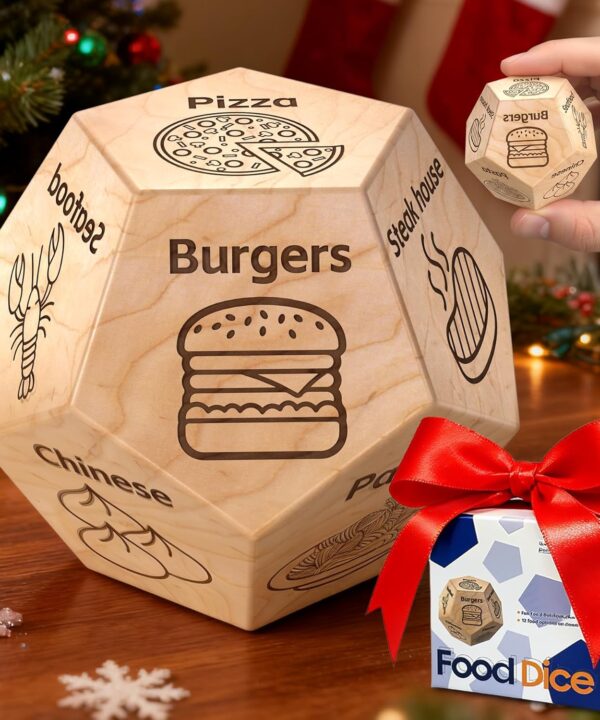 Valentines Day Gifts for Him Her Men Women,Stocking Stuffers for Men Food Dice Date Night Dice Anniversary Birthday Wedding Christmas Gifts Couples Gifts for Him Her Boyfriend Girlfriend Gag Gifts