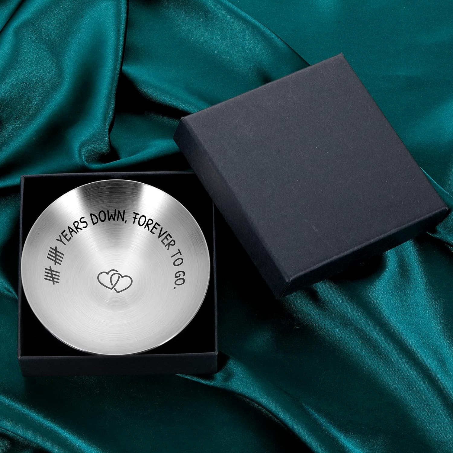 10 Year Anniversary Tin Gifts for Him Her 10 Year Anniversary Wedding Gifts for Wife Husband Couples 10th Wedding Anniversary Tin Gifts for Men Women Tin Gifts for 10th Anniversary Tenth Years Gifts