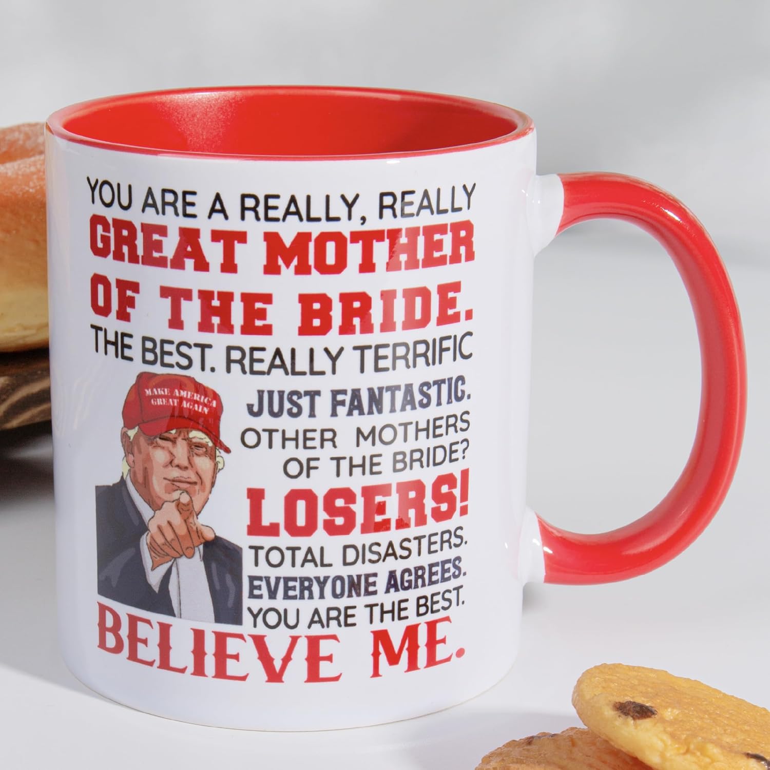 Mother of The Bride Gifts, Wedding Party Gifts for Brides Mother From Daughter, Bridal Shower, Engagement Gift Idea, Mom of The Bride Ceramic Mug 11oz