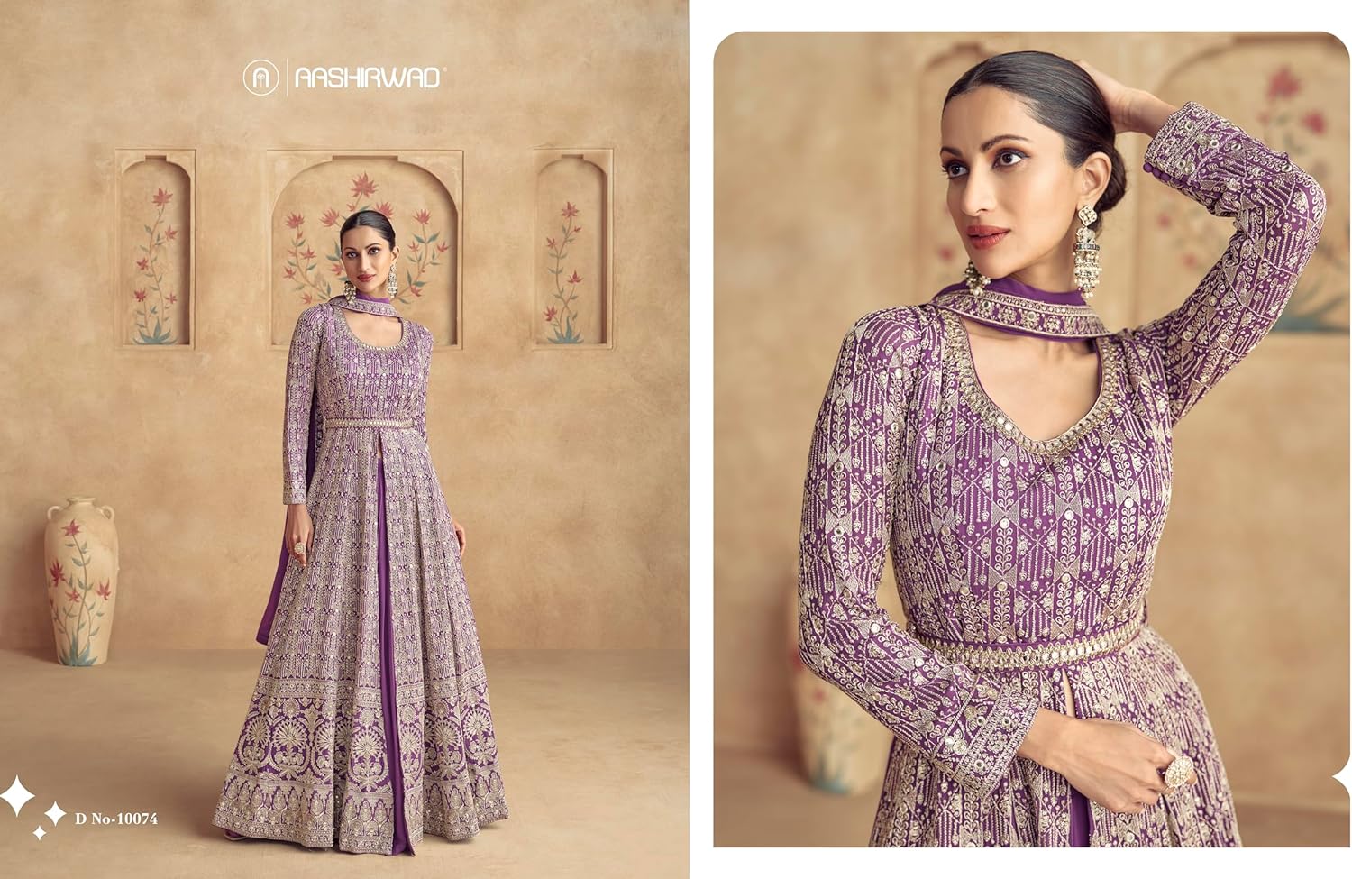 Indian Designer Pakistani Stylish Ready To Wear Gorgeous Girls Anarkali Gown Suits