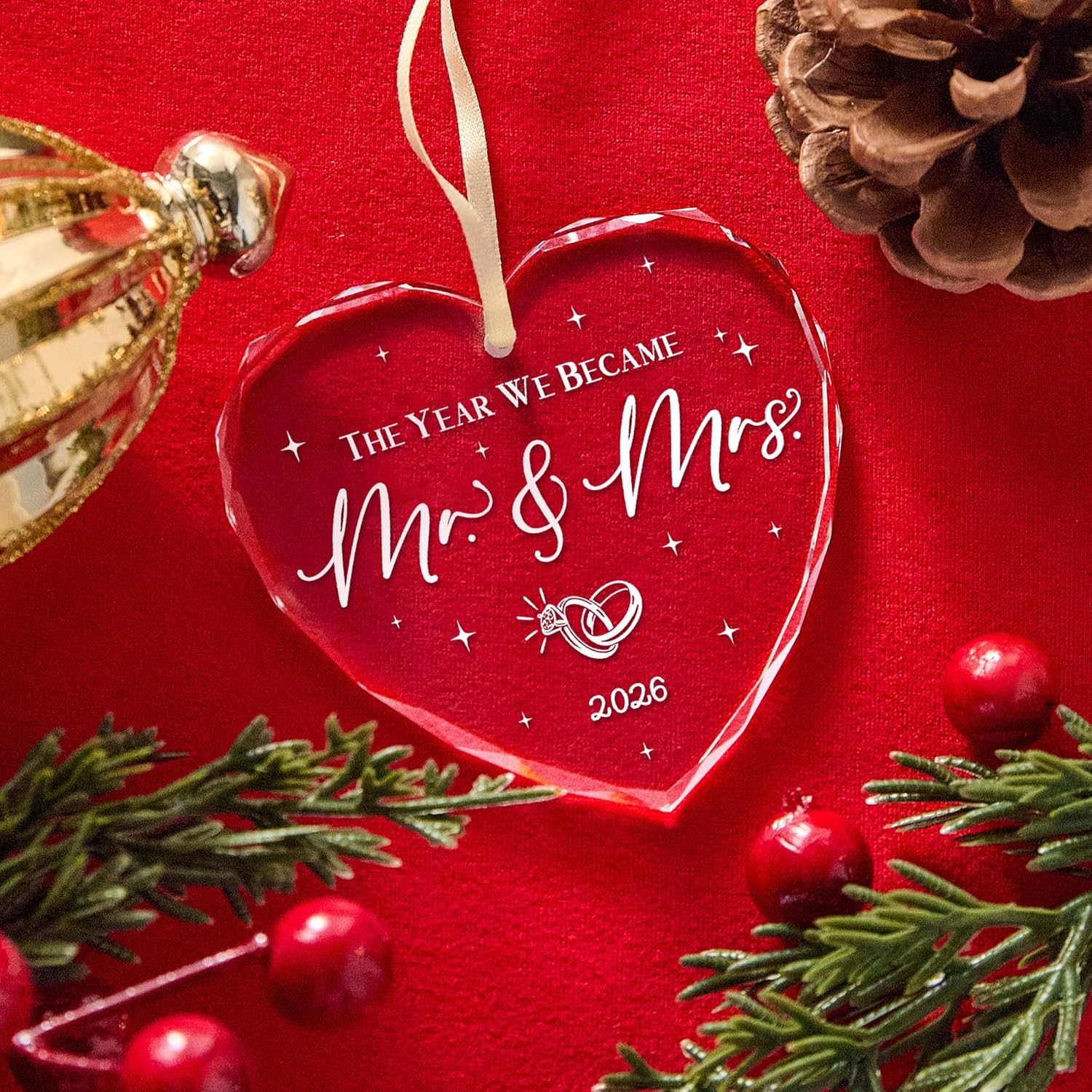 Wedding Gifts – Mr and Mrs Gifts-Wedding Gift for Couples 2026 – Bridal Shower Bride Gift for Married Newlywed – Just Married for Newlywed Couple Bride