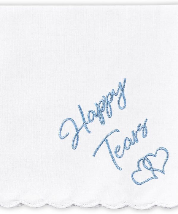 Mother Of The Bride Gifts Something Blue For Bride On Wedding Day Handkerchief