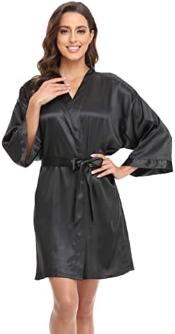 Wedding Robe 2sets Silky Bridesmaid Mother of The Bride Groom Robes Wedding Day Bathrobe Getting Ready