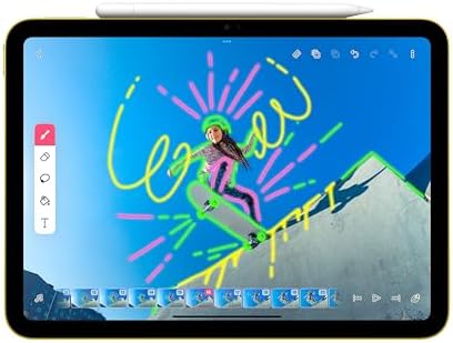 Apple Pencil (USB-C): Device Compatibility Check Required – Pixel-Perfect Precision, Tilt Sensitivity, Ideal for Note-Taking, Drawing, and Signing Documents. Charges and Pairs with USB-C