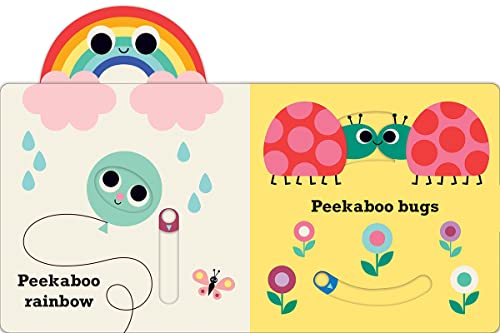 Peekaboo: Love: (An Interactive Board Book for Babies & Toddlers with Mirror & Sliders to Push, Pull, or Turn. Cute Artwork Includes a Strawberry, Rainbow, Ladybug, & More.) (Peekaboo You)