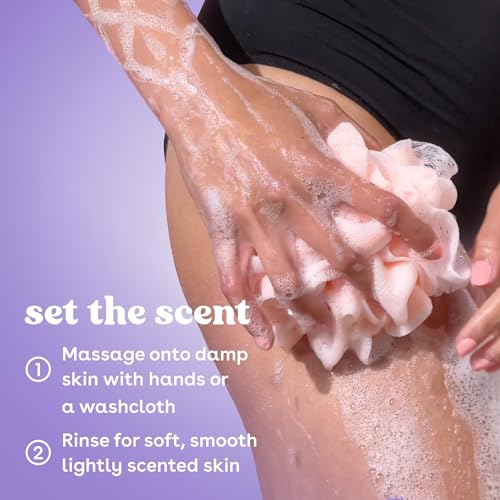 eos Cashmere Body Wash Vanilla Cashmere, Moisturizing Body Wash, Creamy Gel Formula, with Shea Butter, Glycerin, Vitamin E, pH Balanced, Sensitive Skin, Vegan, 16 fl oz