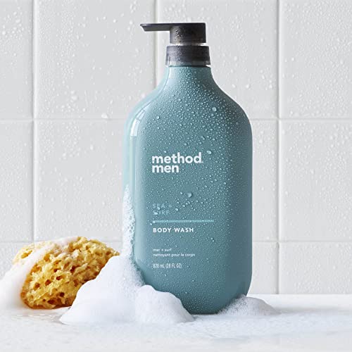 Method Body Wash, Sea + Surf, Paraben and Phthalate Free, 28 oz, (Pack of 1)